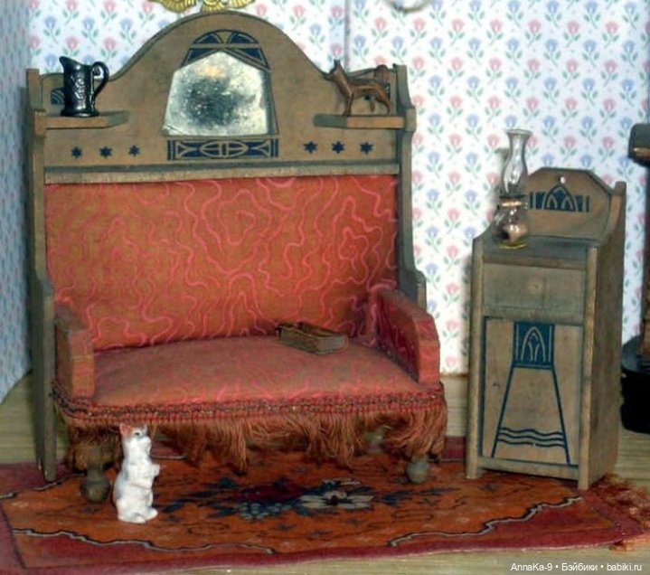 Антикварная кукольная мебель в стиле Арт Деко (фото 3)