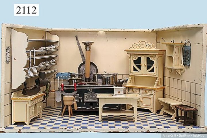 Антикварная кукольная мебель в стиле Арт Деко (фото 6)