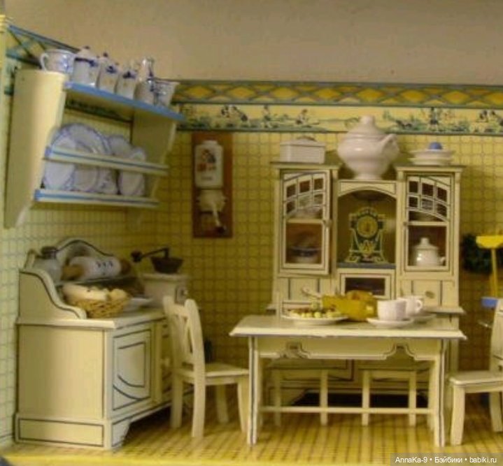 Антикварная кукольная мебель в стиле Арт Деко (фото 7)