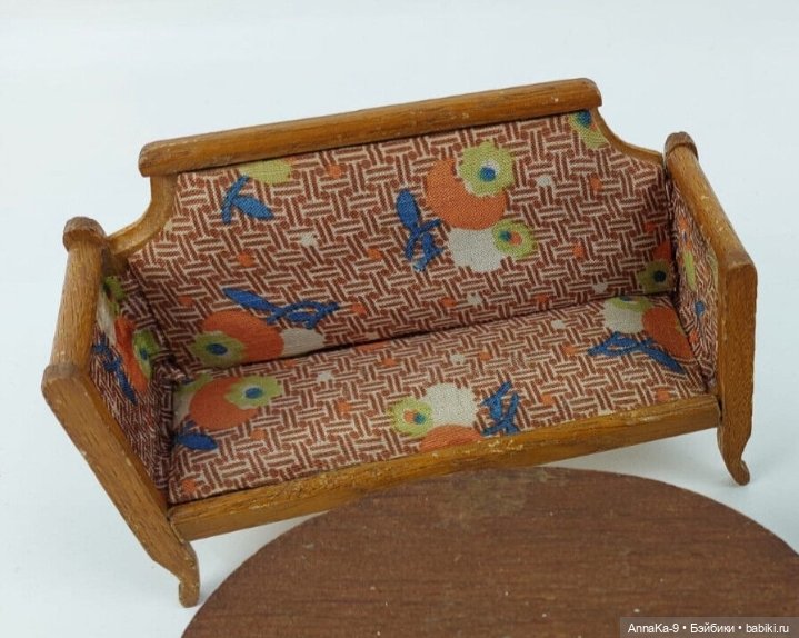 Антикварная кукольная мебель в стиле Арт Деко (фото 5)