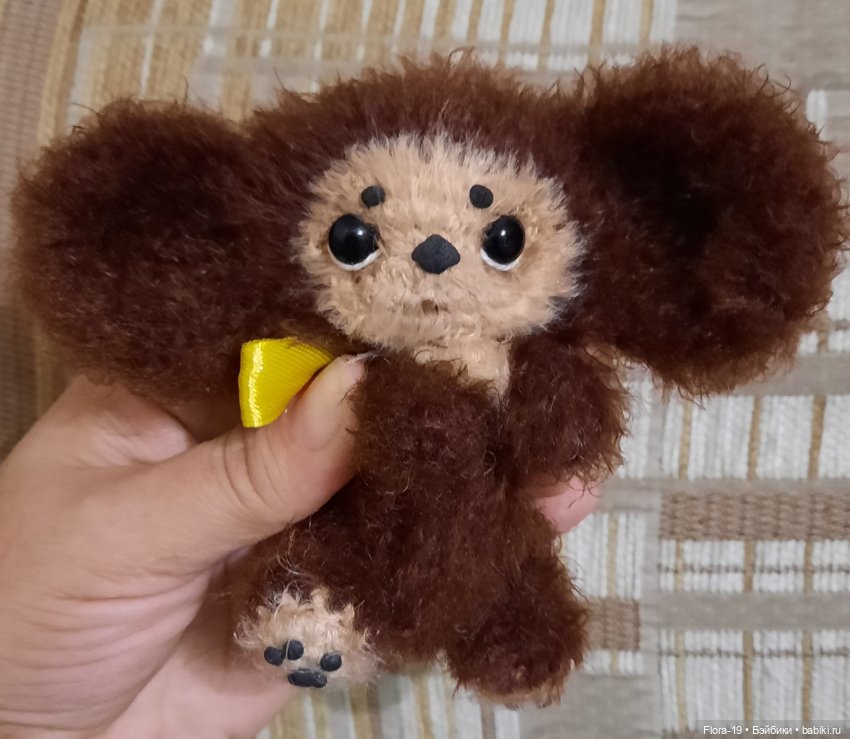 Мини Чебурашечка — Вязаные игрушки и амигуруми: крючком (фото 3)