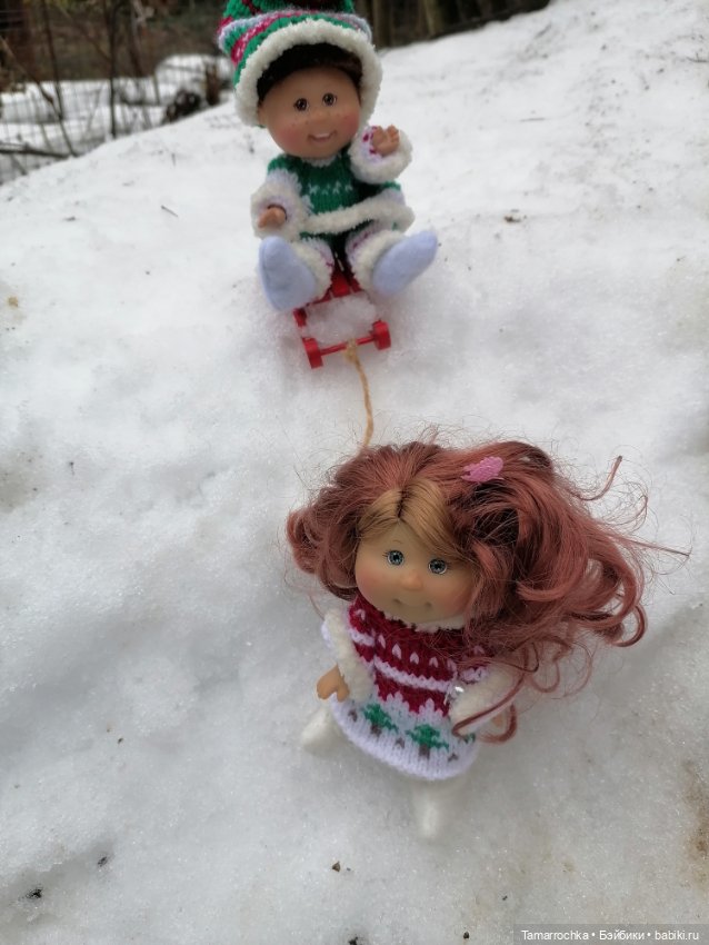 Проводы зимы — Куклы Cabbage Patch Kids (Капустки): винтаж 80 (фото 10)