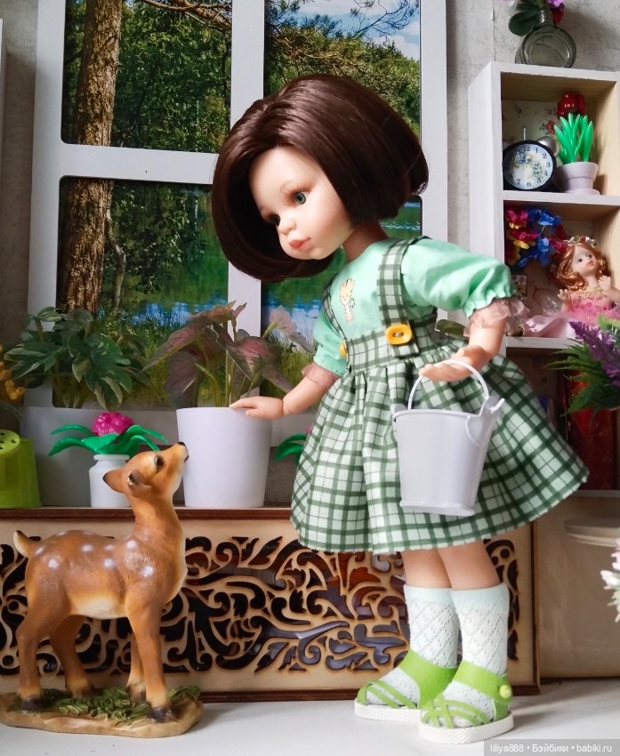 Маленькая цветочница 😊🪻 — Куклы Paola Reina (Паола Рейна): новинки (фото 2)