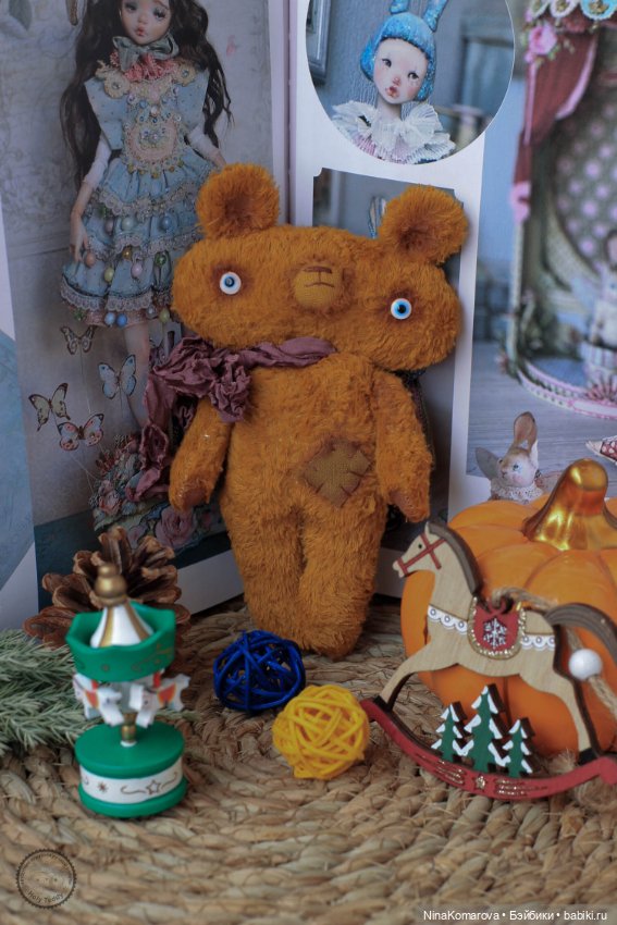 Мишка Crazy Boo Vintage — Авторские мишки Тедди и друзья: фото