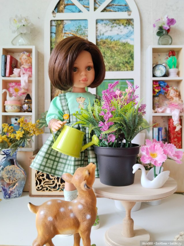 Маленькая цветочница 😊🪻 — Куклы Paola Reina (Паола Рейна): новинки