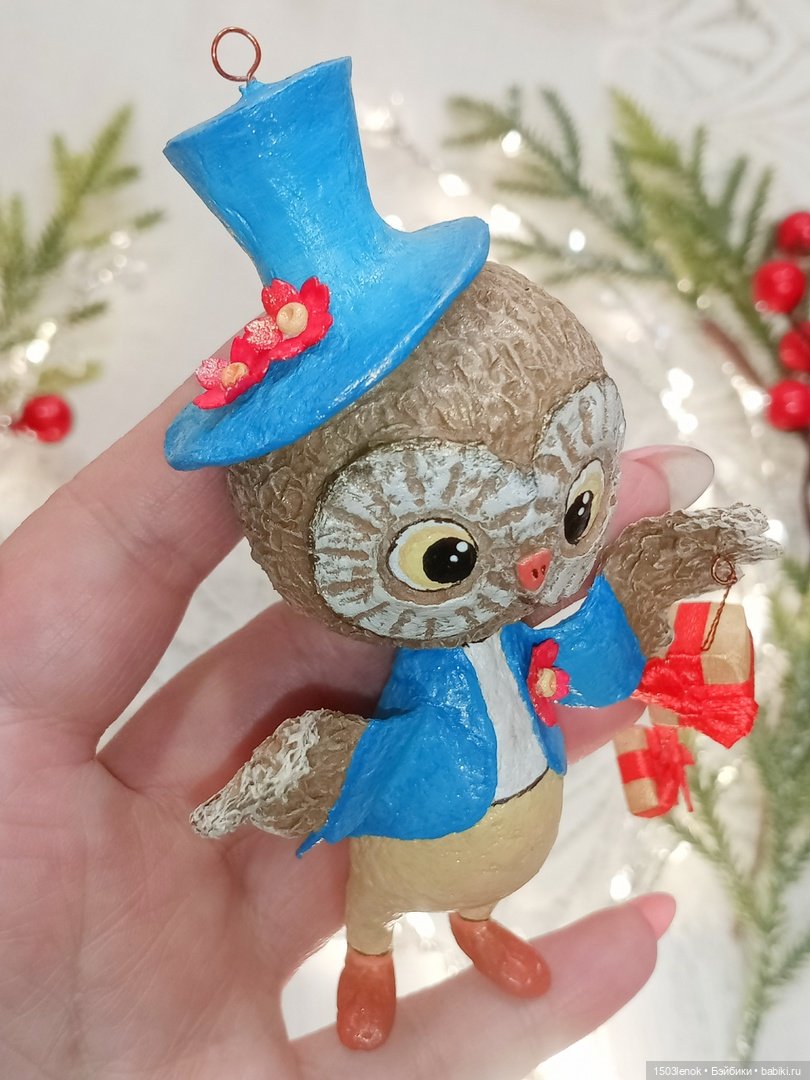 Цирк (фокусники) — Лепка авторских игрушек и папье (фото 3)