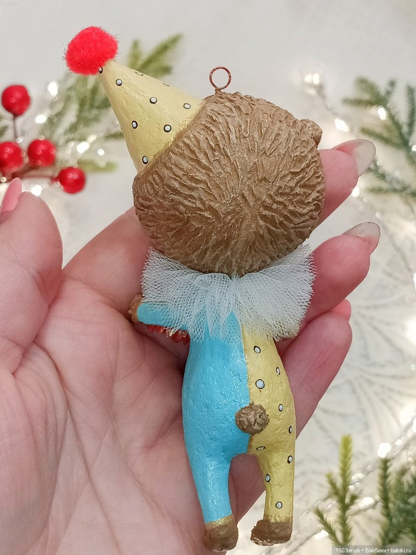 Мишки - дубль 2 — Лепка авторских игрушек и папье (фото 4)