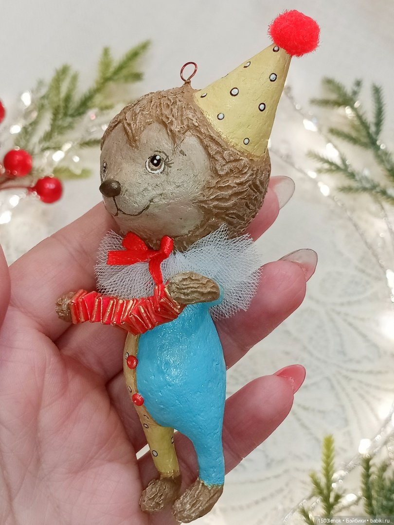 Мишки - дубль 2 — Лепка авторских игрушек и папье (фото 3)