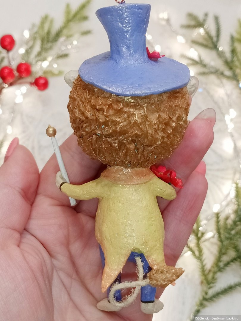 Цирк (фокусники) — Лепка авторских игрушек и папье