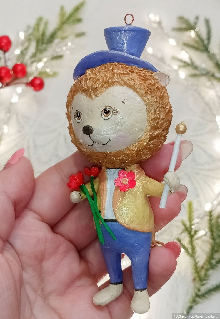 Цирк (фокусники) — Лепка авторских игрушек и папье