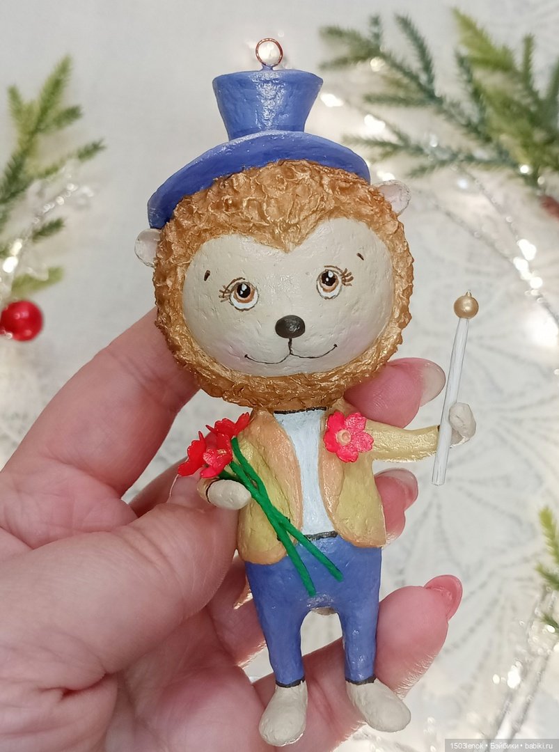 Цирк (фокусники) — Лепка авторских игрушек и папье