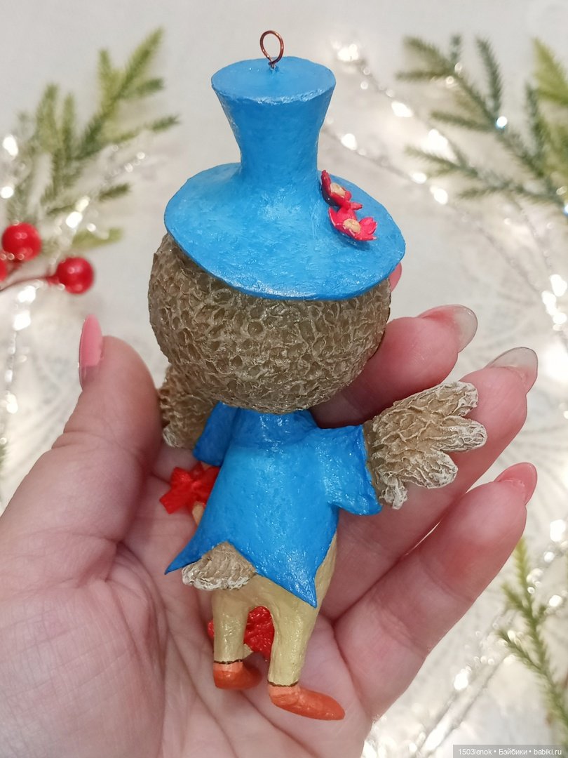 Цирк (фокусники) — Лепка авторских игрушек и папье (фото 8)