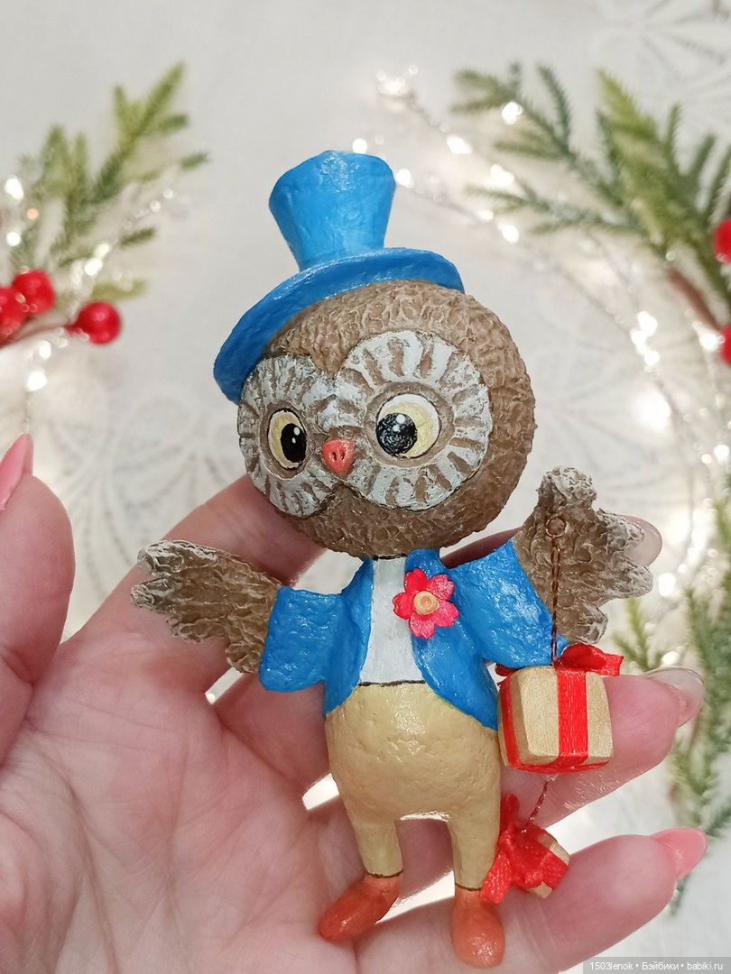 Цирк (фокусники) — Лепка авторских игрушек и папье (фото 4)