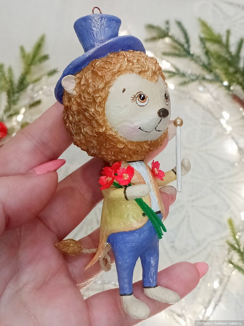 Цирк (фокусники) — Лепка авторских игрушек и папье