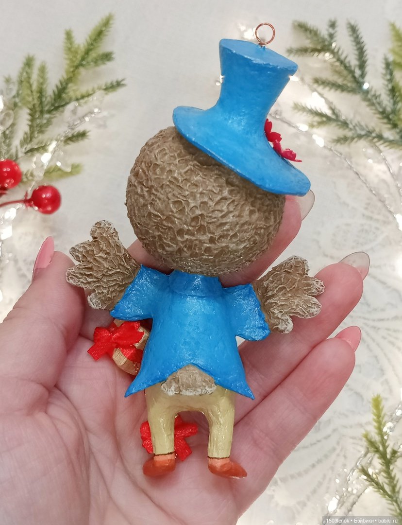 Цирк (фокусники) — Лепка авторских игрушек и папье (фото 7)