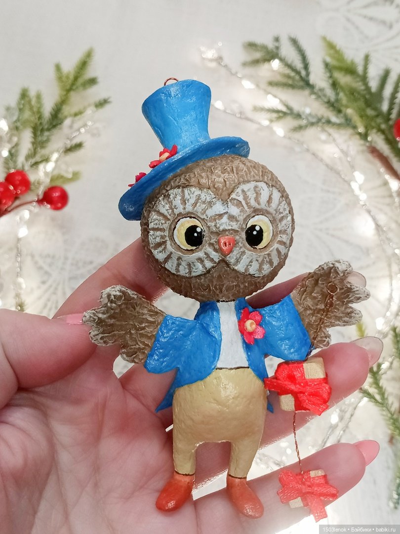 Цирк (фокусники) — Лепка авторских игрушек и папье (фото 2)