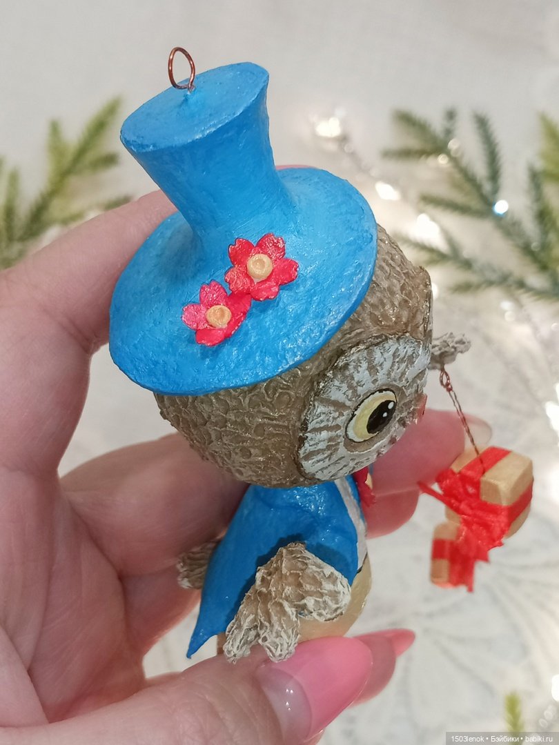 Цирк (фокусники) — Лепка авторских игрушек и папье (фото 6)