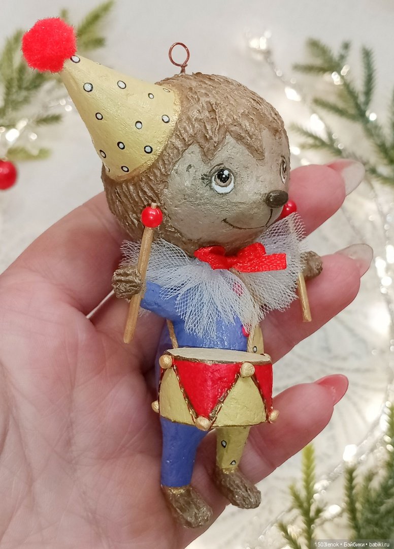 Мишки - дубль 2 — Лепка авторских игрушек и папье (фото 8)