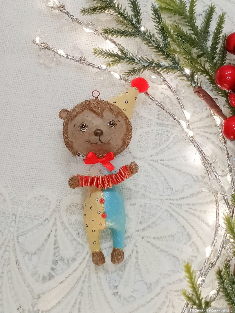 Мишки - дубль 2 — Лепка авторских игрушек и папье