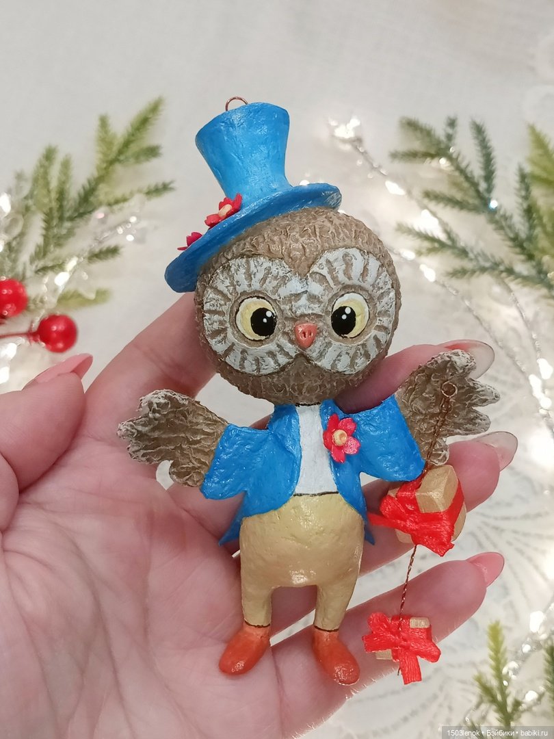 Цирк (фокусники) — Лепка авторских игрушек и папье (фото 5)