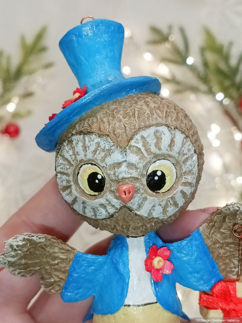 Цирк (фокусники) — Лепка авторских игрушек и папье (фото 10)