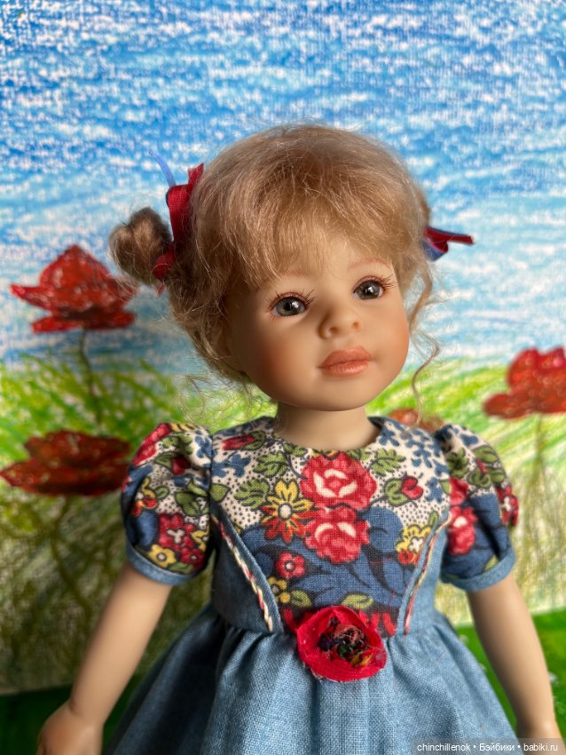 Редкий маленький цветочек… Tilda от Heidi Plusczok (фото 2)