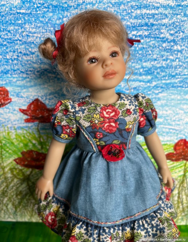 Редкий маленький цветочек… Tilda от Heidi Plusczok (фото 4)
