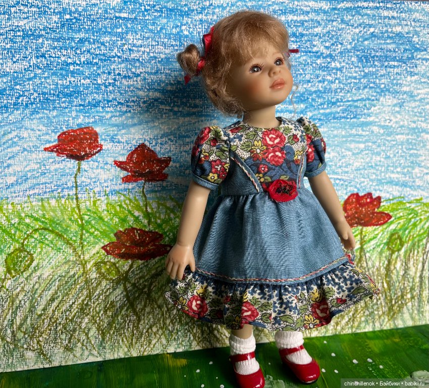 Редкий маленький цветочек… Tilda от Heidi Plusczok (фото 3)