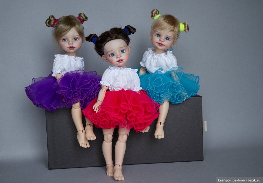 Девочки - цветочки 💐 ООАК Paola Reina Паола Рейна