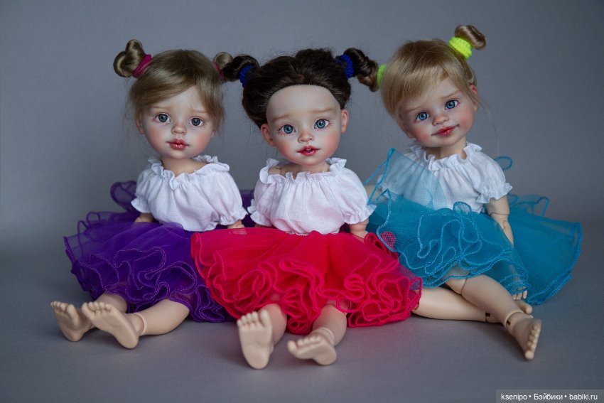 Девочки - цветочки 💐 ООАК Paola Reina Паола Рейна