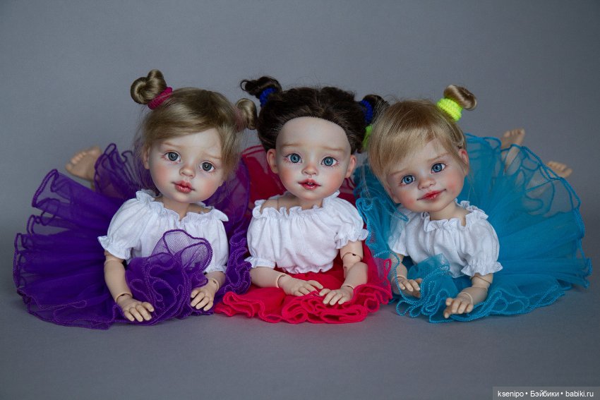 Девочки - цветочки 💐 ООАК Paola Reina Паола Рейна