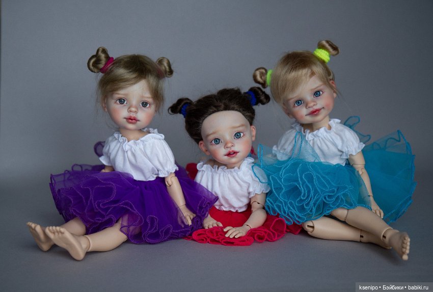 Девочки - цветочки 💐 ООАК Paola Reina Паола Рейна