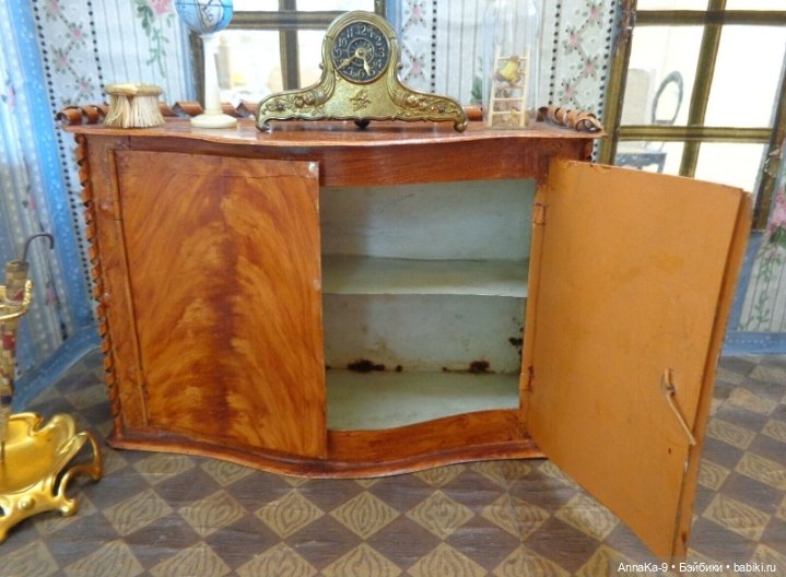 Rock & Graner антикварная кукольная мебель из металла