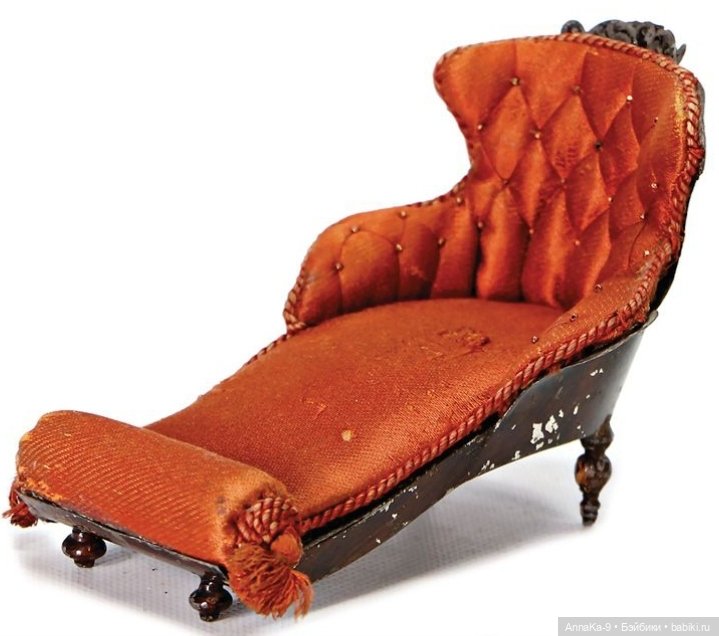 Rock & Graner антикварная кукольная мебель из металла