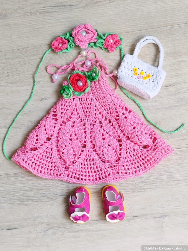 Роза прекрасна как Весна — Одежда и обувь для кукол своими руками: фото (фото 5)