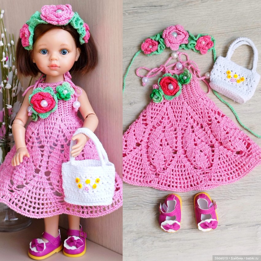 Роза прекрасна как Весна — Одежда и обувь для кукол своими руками: фото
