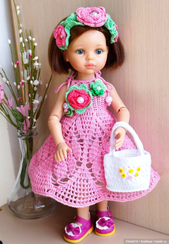 Роза прекрасна как Весна — Одежда и обувь для кукол своими руками: фото (фото 10)