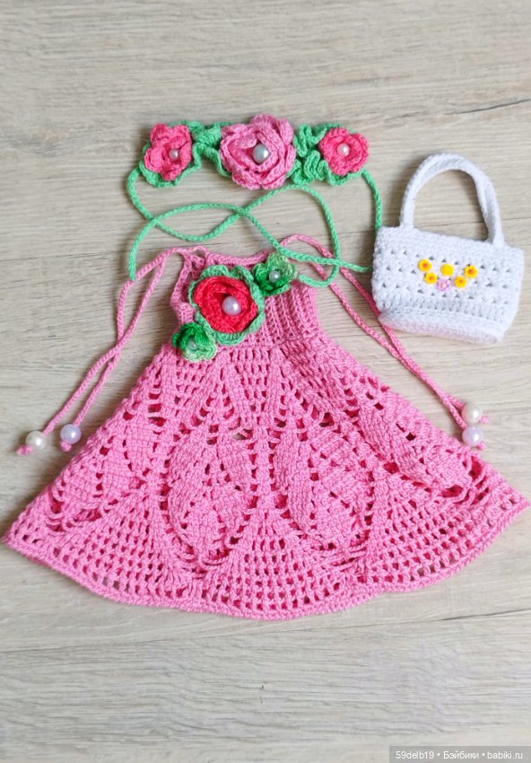 Роза прекрасна как Весна — Одежда и обувь для кукол своими руками: фото (фото 4)