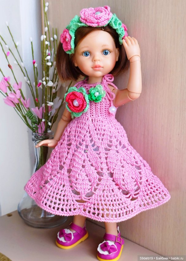 Роза прекрасна как Весна — Одежда и обувь для кукол своими руками: фото (фото 7)