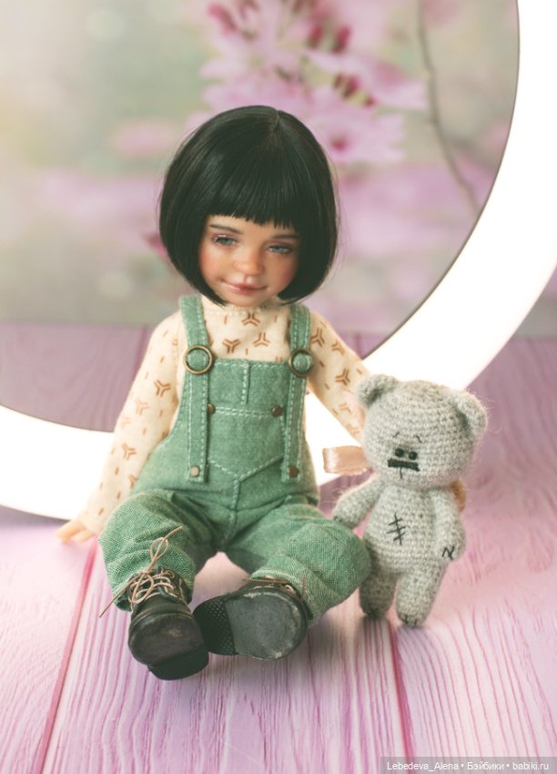 Вороненок Мила — Куклы Dart dolls (Анна Шиткина): российские BJD (БЖД) (фото 7)