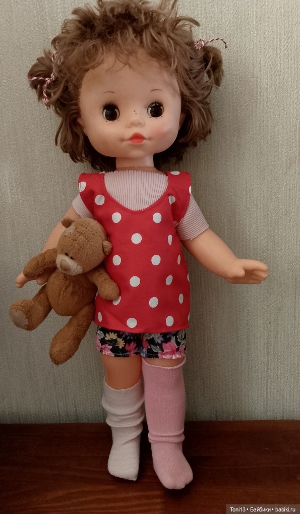 Пеппи Длинный Чулок — Советские винтажные куклы (СССР): Ленигрушка (фото 4)