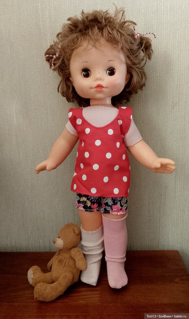 Пеппи Длинный Чулок — Советские винтажные куклы (СССР): Ленигрушка (фото 3)