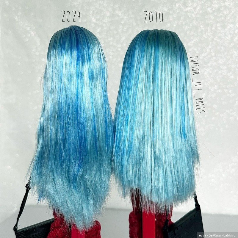 Сравнение базовой Клео и Гулии 2010 года выпуска и её репродукции