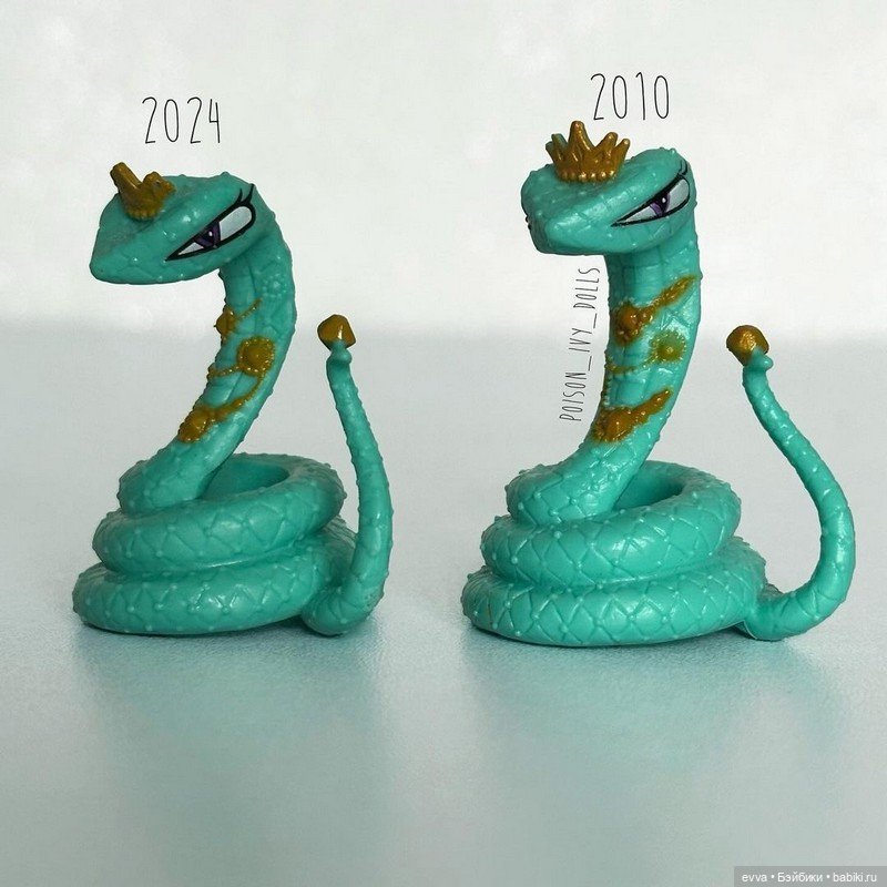 Сравнение базовой Клео и Гулии 2010 года выпуска и её репродукции (фото 6)