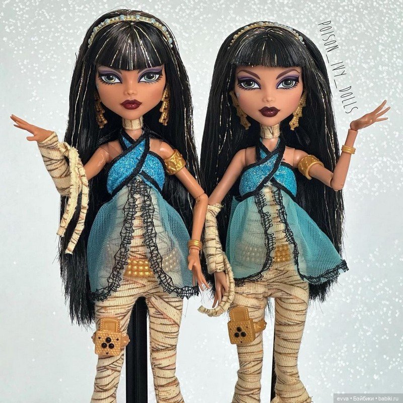 Сравнение базовой Клео и Гулии 2010 года выпуска и её репродукции (фото 2)