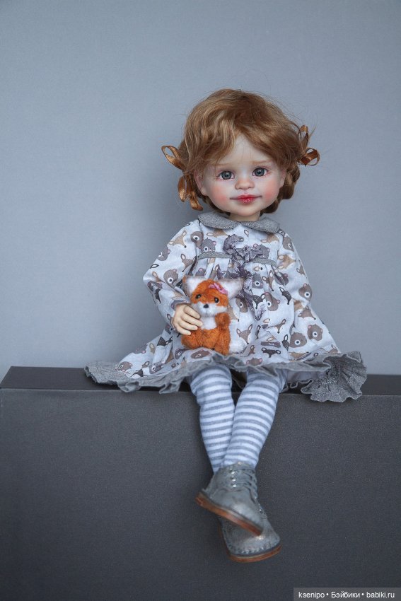 Лисёнок 🦊 ООАК куколки Паола Рейна Paola Reina