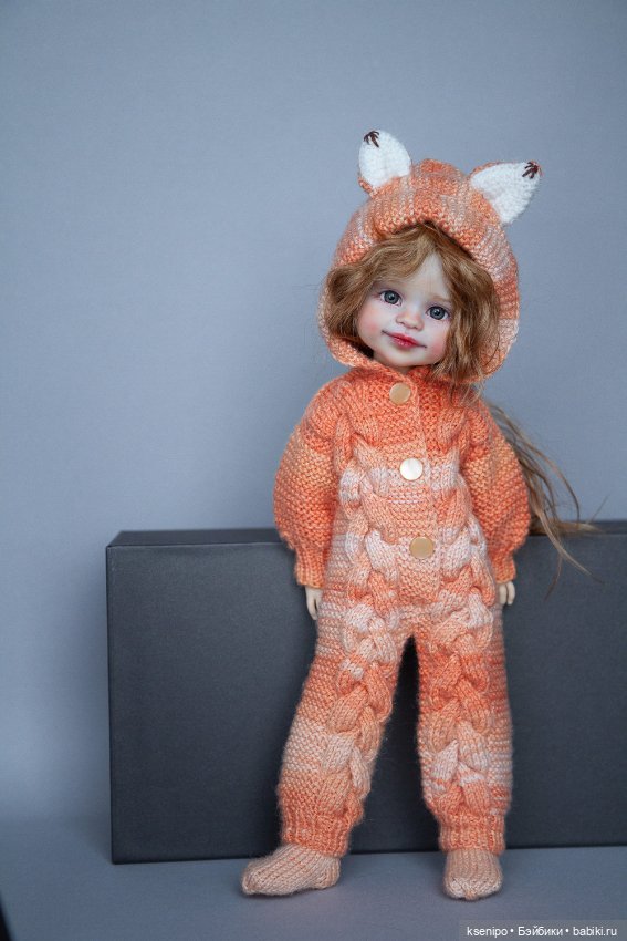 Лисёнок 🦊 ООАК куколки Паола Рейна Paola Reina