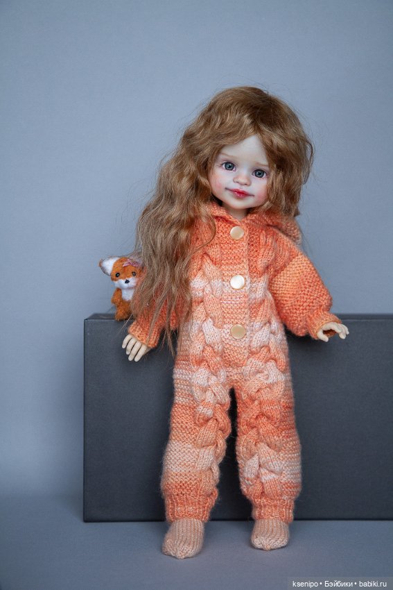 Лисёнок 🦊 ООАК куколки Паола Рейна Paola Reina (фото 10)