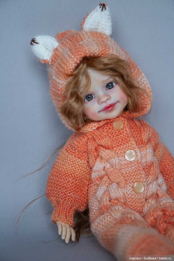 Лисёнок 🦊 ООАК куколки Паола Рейна Paola Reina