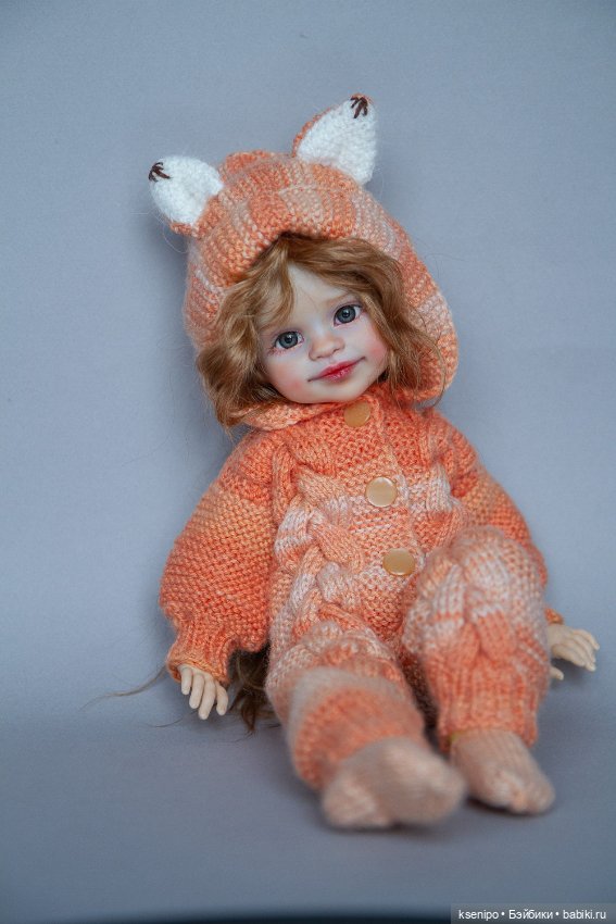 Лисёнок 🦊 ООАК куколки Паола Рейна Paola Reina